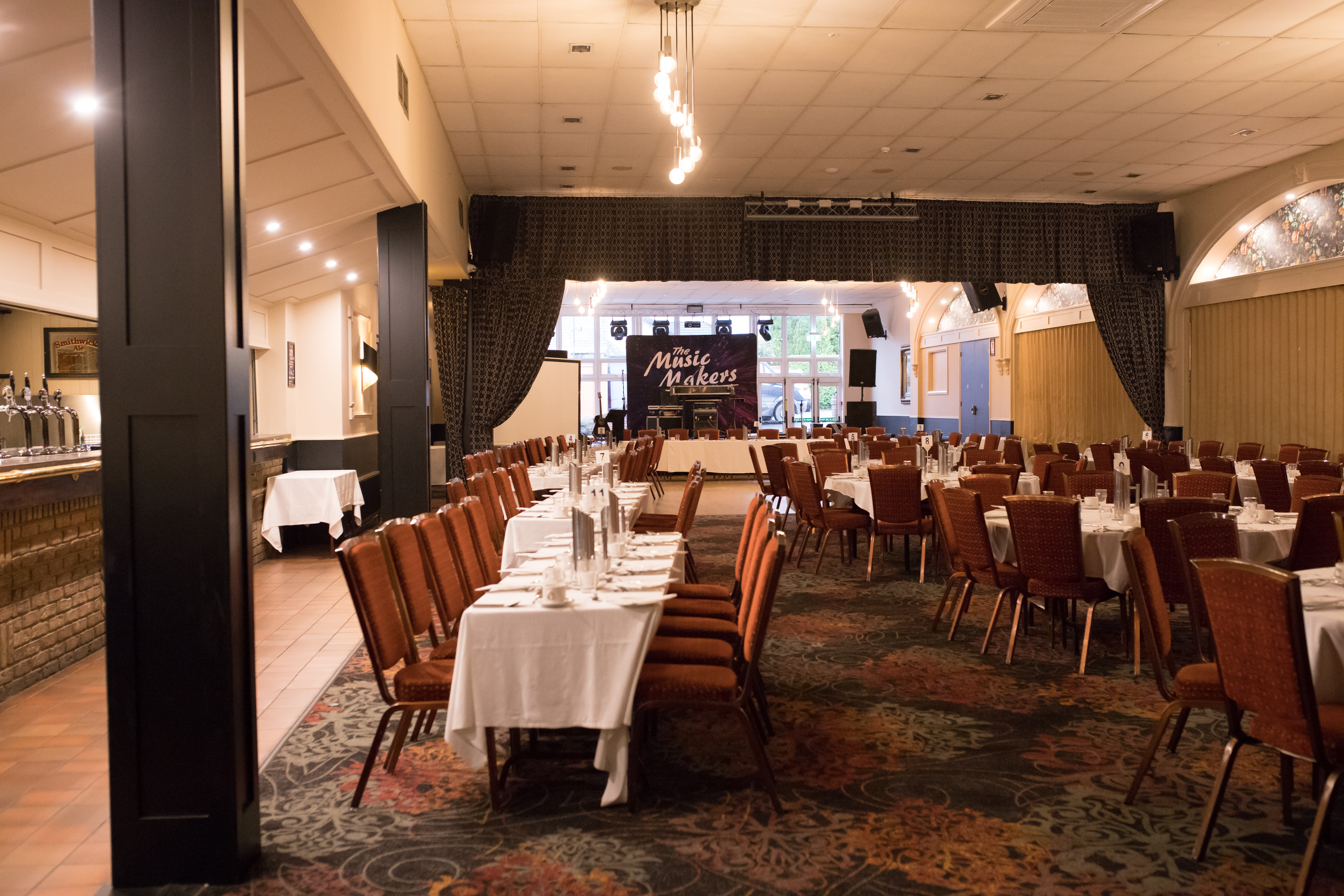 Conference seating layout